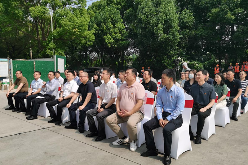 党建领航聚协力，，，，，，工业建设添动力